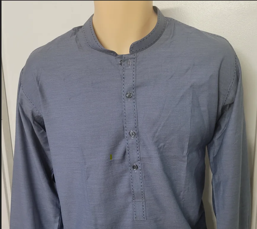 Heritage Charcoal Shalwar Kameez