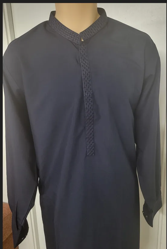 Signature Navy Shalwar Kameez