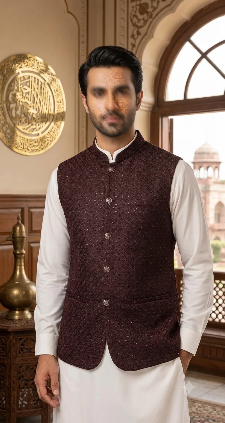 Slate Grey Waistcoat