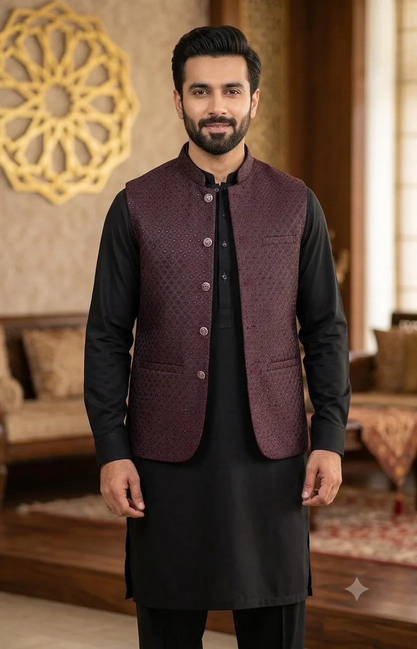 Slate Grey Waistcoat